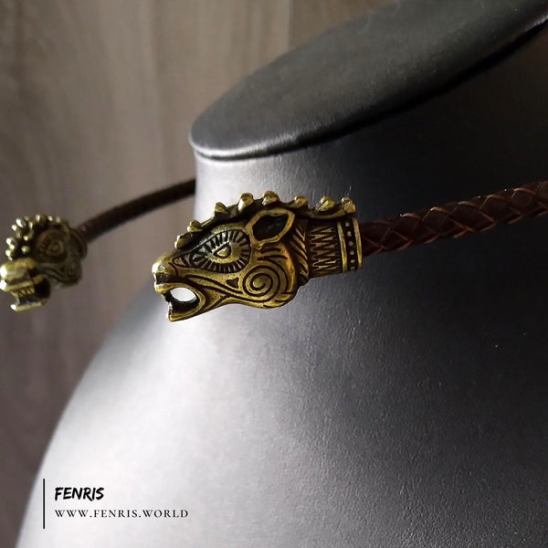 stag torc bronze