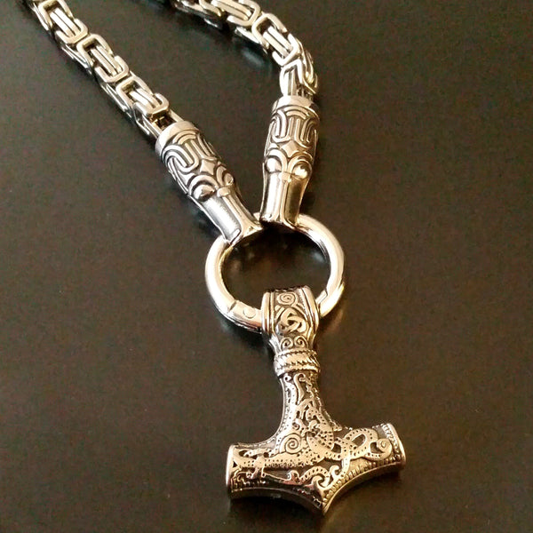 thor's hammer silver