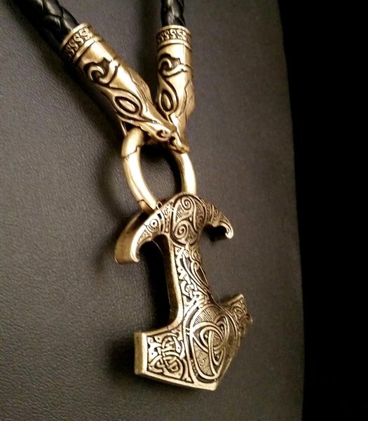 thor's hammer necklace