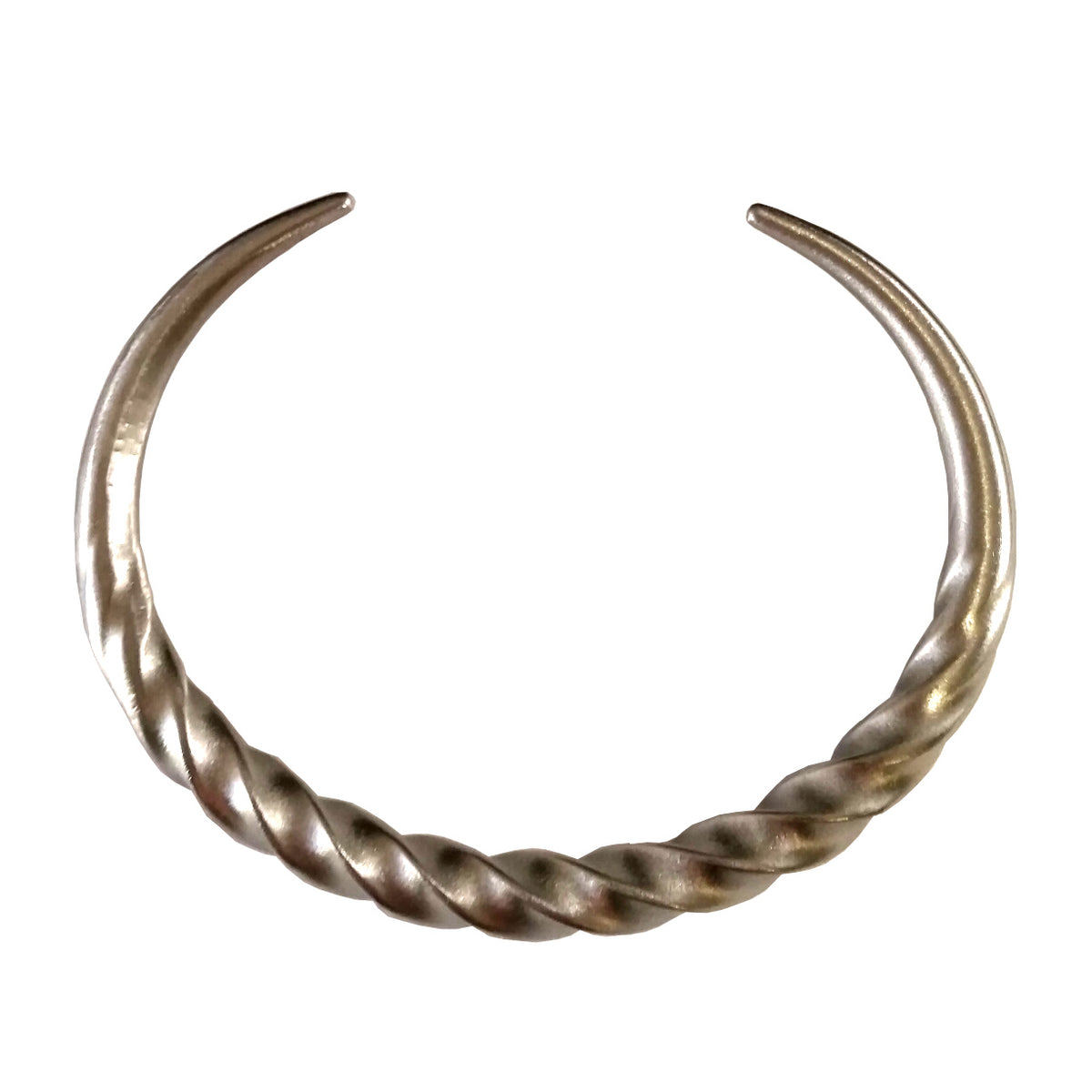 Silver Bracelet Twisted Cuff – Fenris