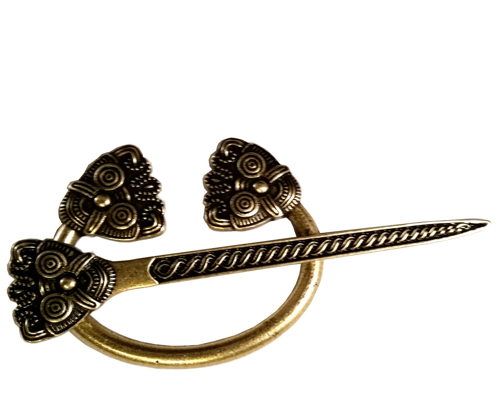 1 Set Vintage Brooch Cloak Pin, Penannular Brooch Cloak Clasp(Bronze) -  Bronze - Bed Bath & Beyond - 37829624