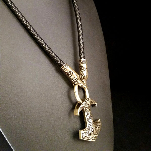 thor's hammer necklace