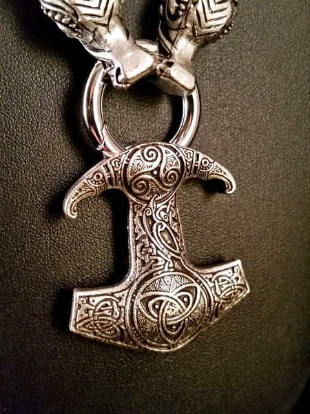 thor's hammer silver