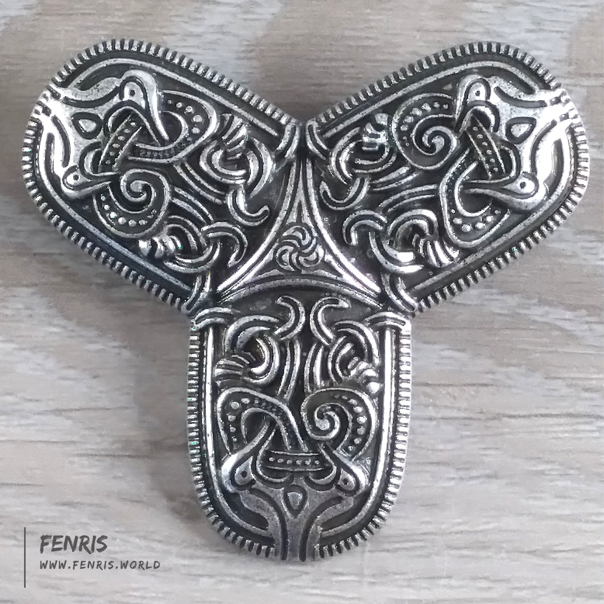 viking trefoil brooch
