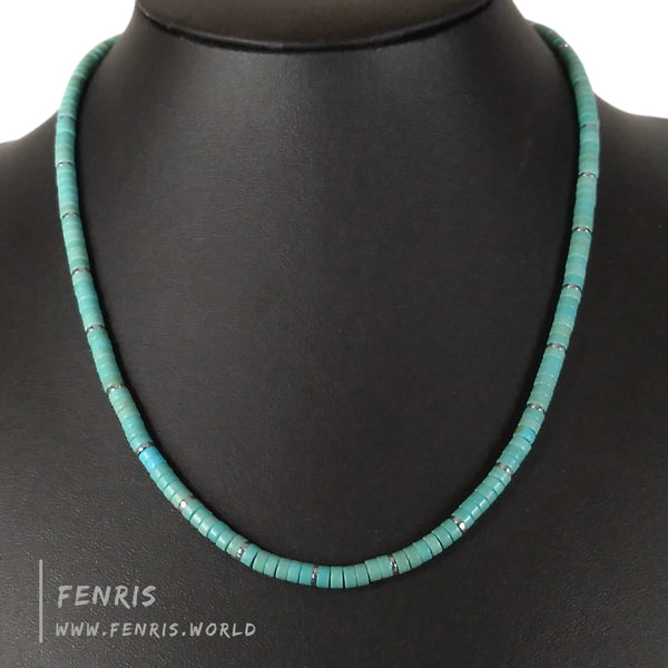 mens turquoise necklace