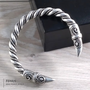 raven bracelet torc