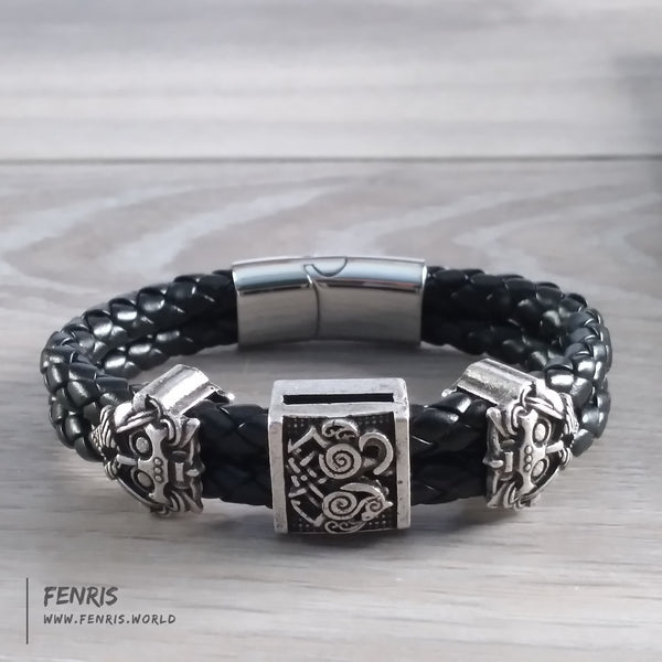 viking bracelet silver