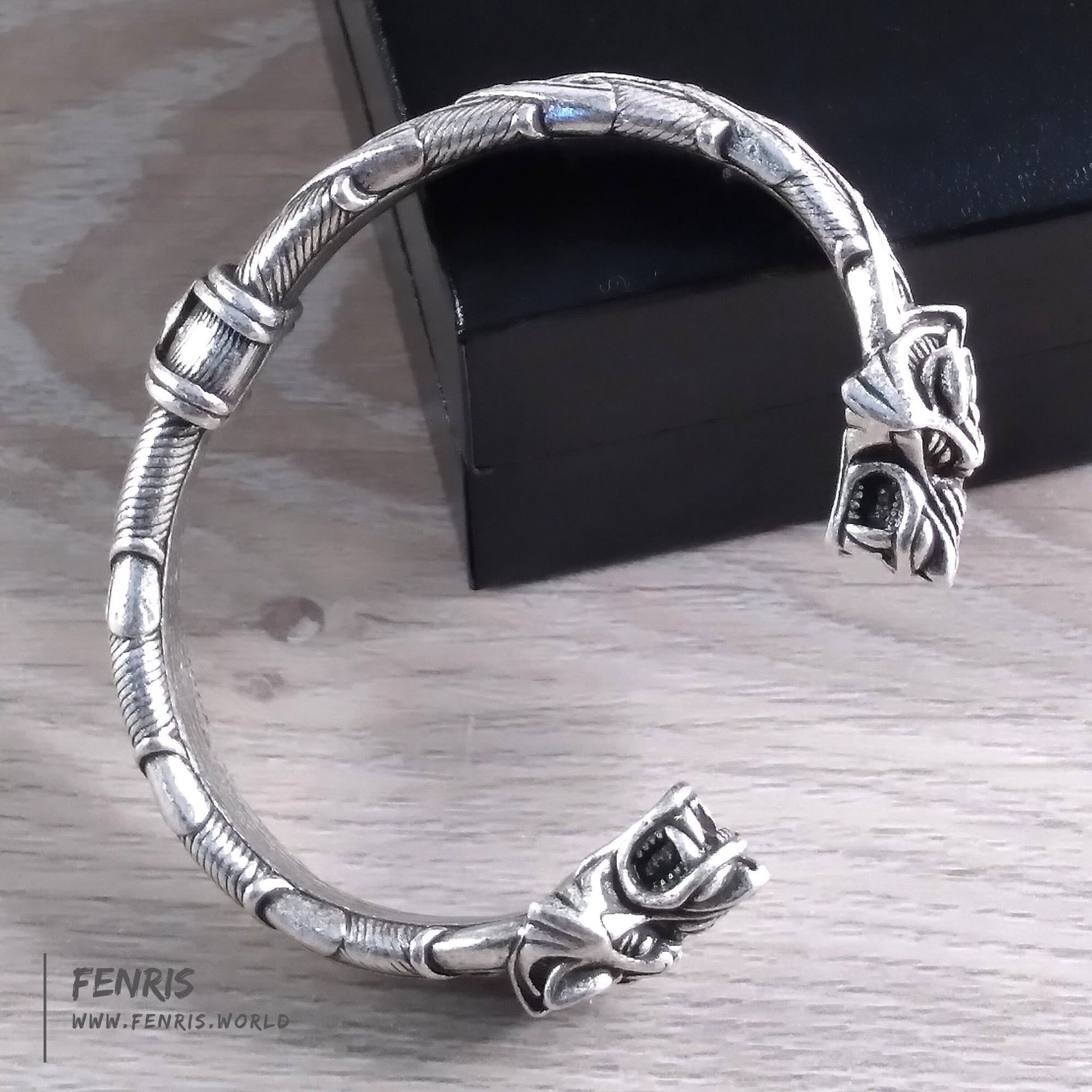 wolf bracelet knot work norse viking celtic mens womens