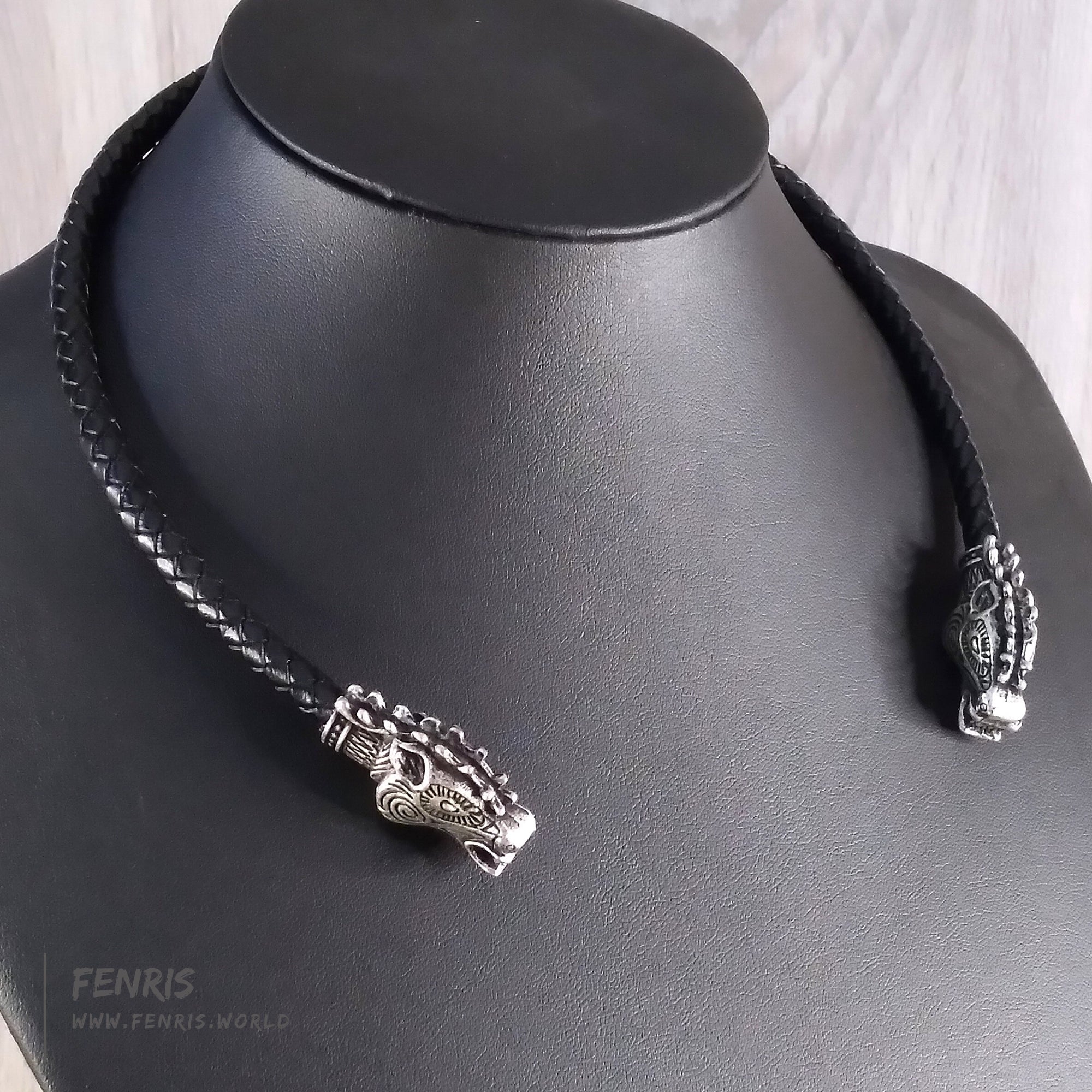 Stag torc silver viking celtic