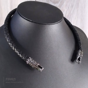 dragon torc celtic silver viking