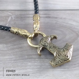 thor's hammer necklace