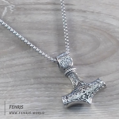 thor's hammer necklace