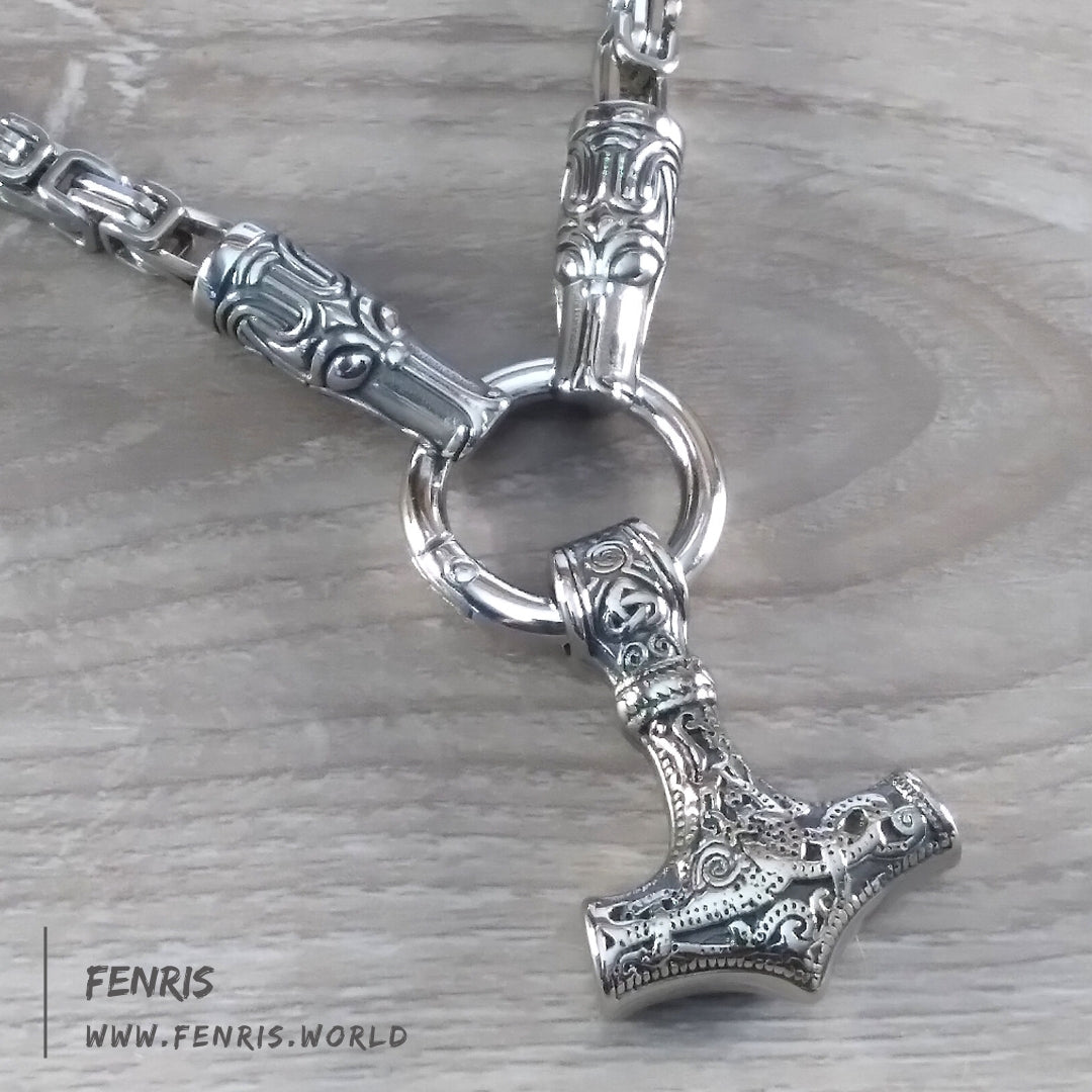 thor's hammer necklace