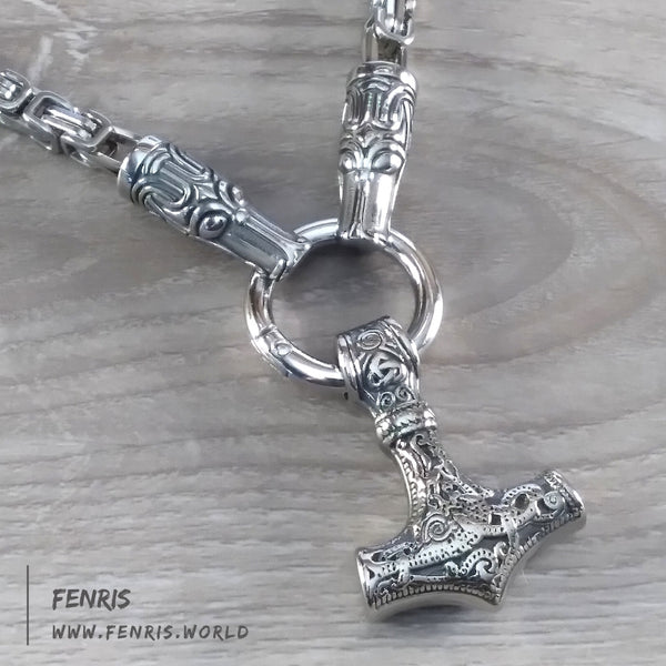 thor's hammer necklace