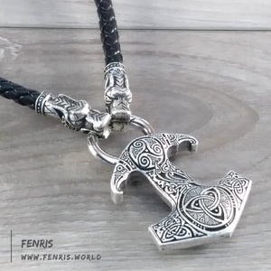 Thor's hammer necklace