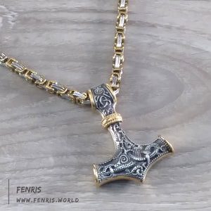 thor's hammer necklace