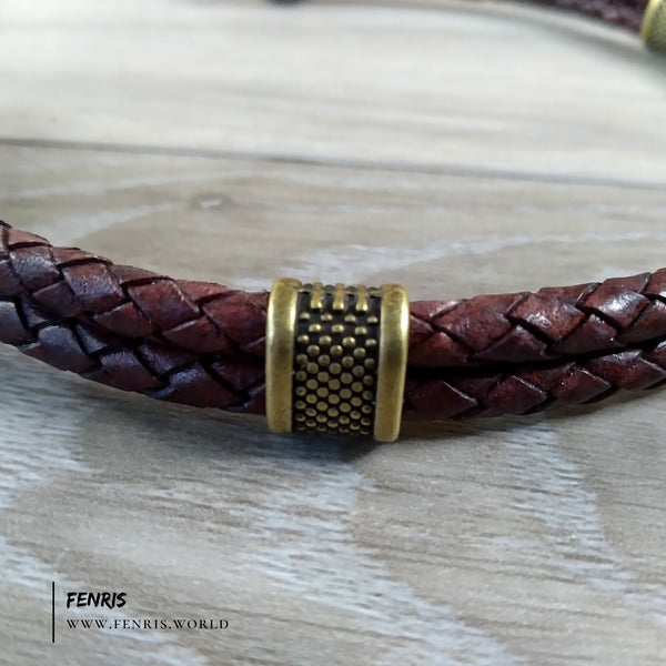 wolf torc bronze knotwork viking celtic